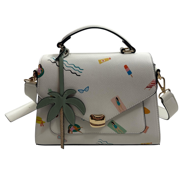 BCBG GEN White Beach Cross Body PURSE