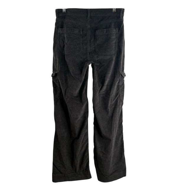 AMERICAN EAGLE Size 8 Black Cargo Corduroy PANTS