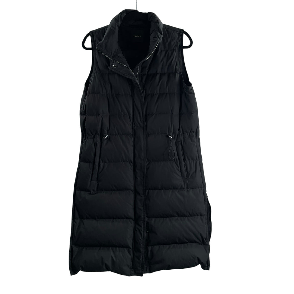 THEORY Size MED Black Down VEST (OUTER)