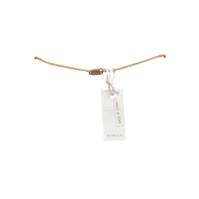 ROMOLO Costume Gold NWT Adjustable NECKLACE