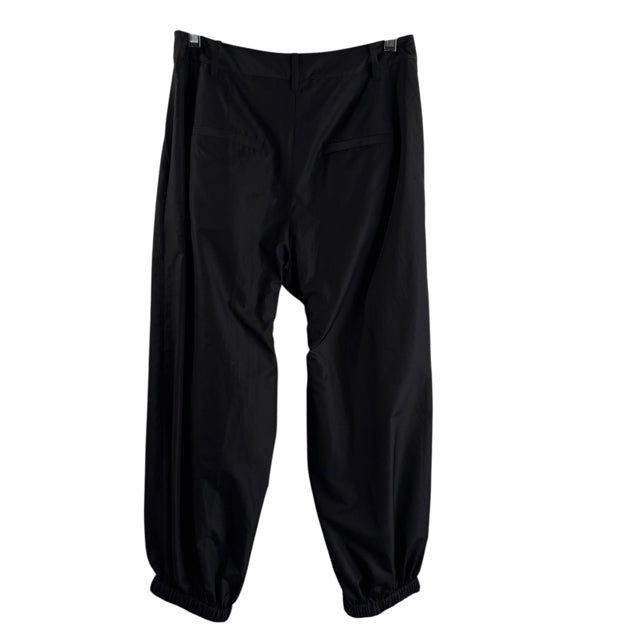 TIBI Size 0 Black Pleats Genie Pants Polyester PANTS