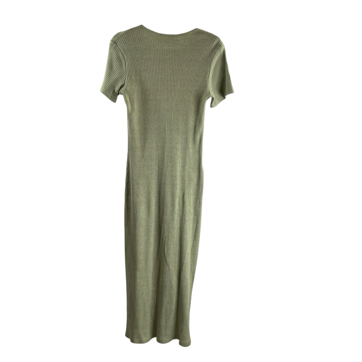 THE FIFTH LABEL Size LARGE Mint Ribbed Short Sleeve Knit DRESS