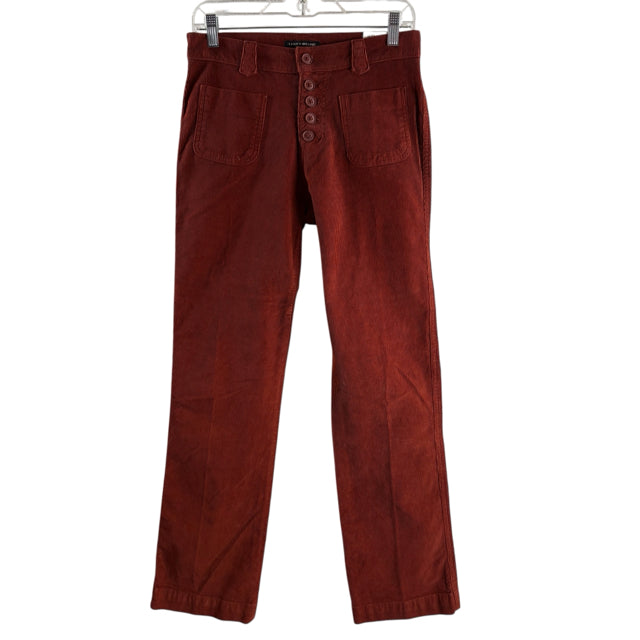 LUCKY Size 4 Rust Corduroy NWT PANTS
