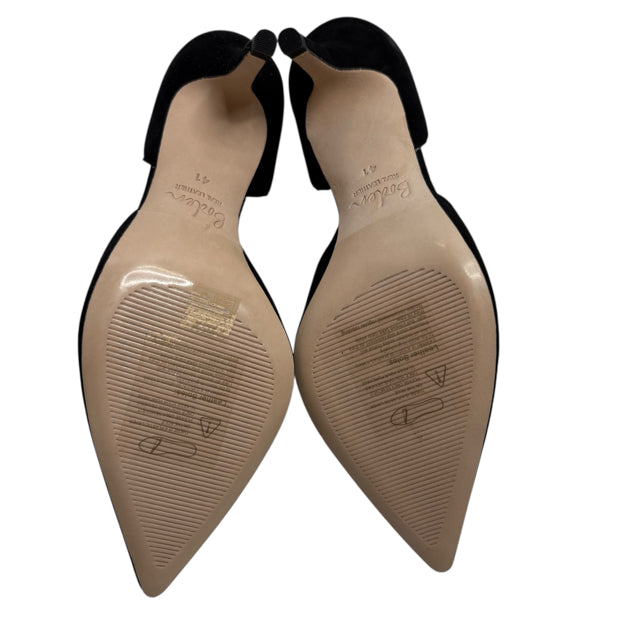 BODEN Size 41 Black Pump Suede NEW - BOX SHOE