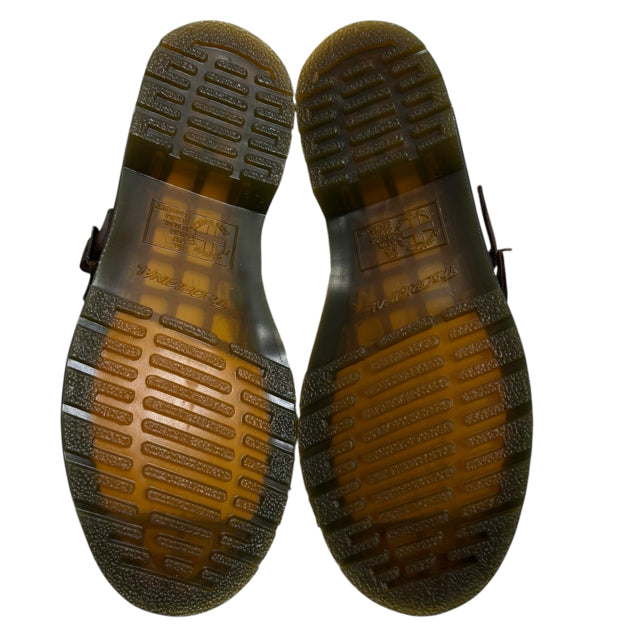 DOC MARTENS Size 8 Brown Mary Jane SHOE