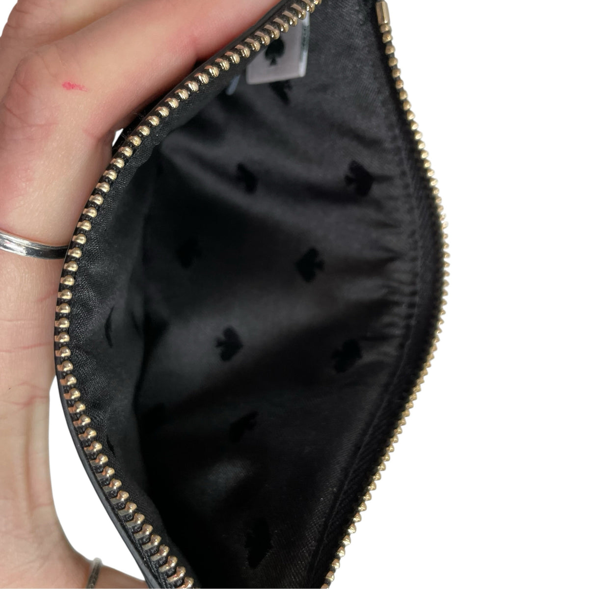 KATE SPADE Black Saffiano Leather WALLET