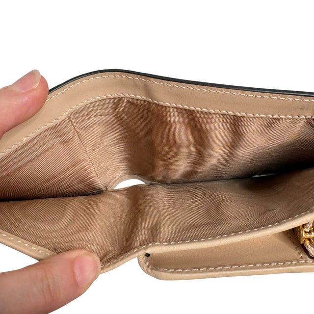 GUCCI Beige Leather WALLET