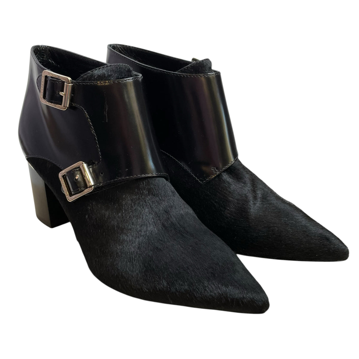 BURBERRY Size 39 1/2 Black Ankle NWT BOOT