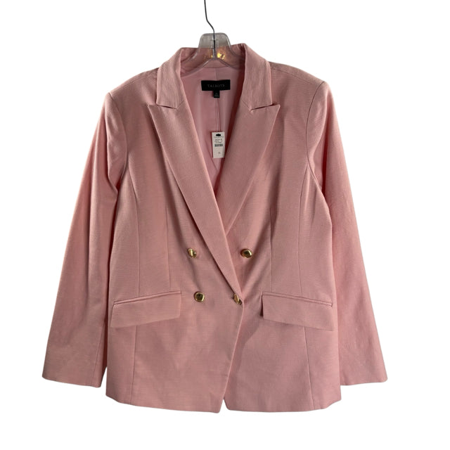 TALBOTS Size 12 PET Light Pink NWT BLAZ / JKT