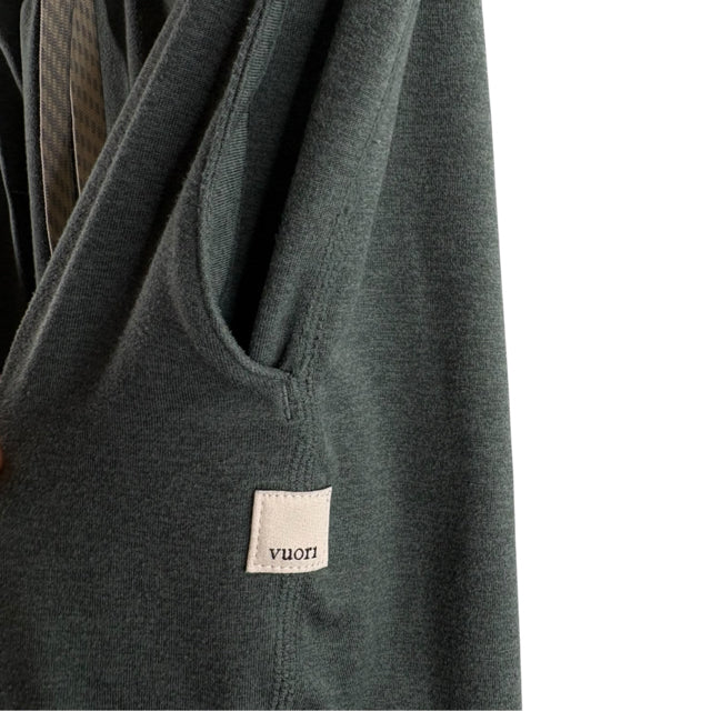 VUORI Size MED Green Joggers Cott Kn PANTS