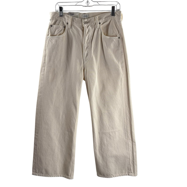 CITIZENS OF HUMANITY Size 28" Cream NWT JEANS