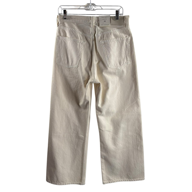 CITIZENS OF HUMANITY Size 28" Cream NWT JEANS