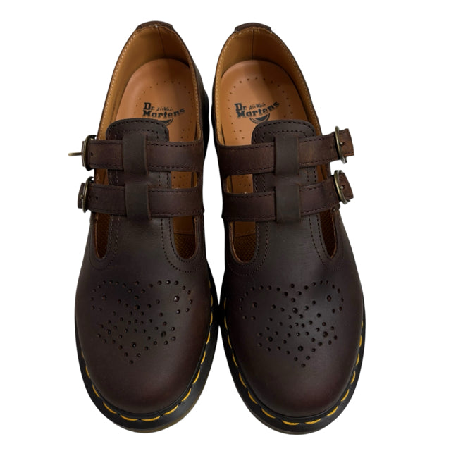 DOC MARTENS Size 8 Brown Mary Jane SHOE