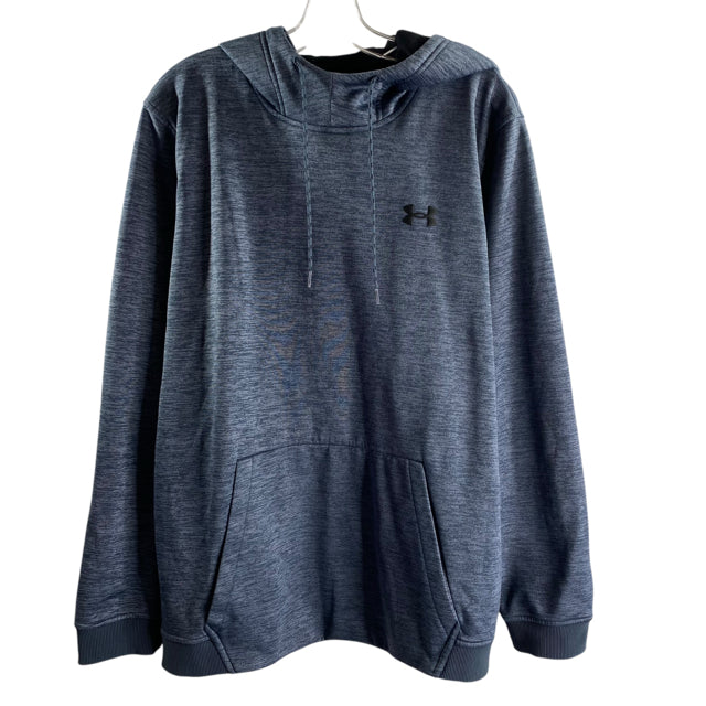 UNDER ARMOUR Size X-LARGE Blue Hoodie ACTIVE TOP