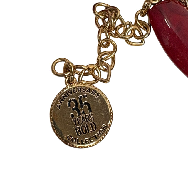 CHICOS Costume Red/Black 20" NECKLACE