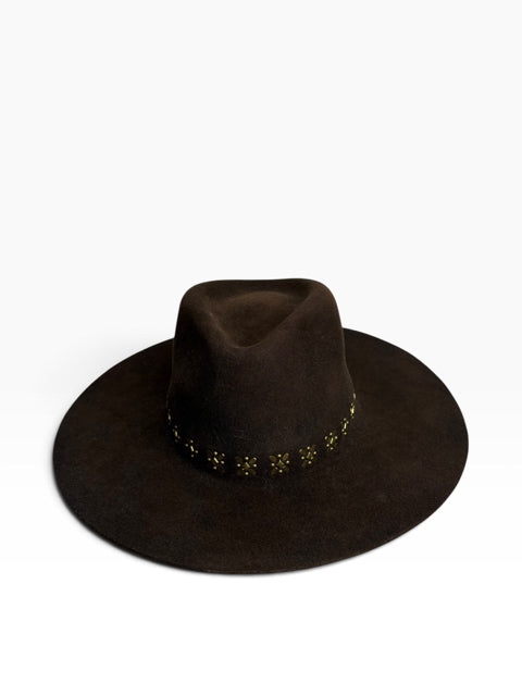 CALLEEN CORDERO Brown Wool NWT HAT
