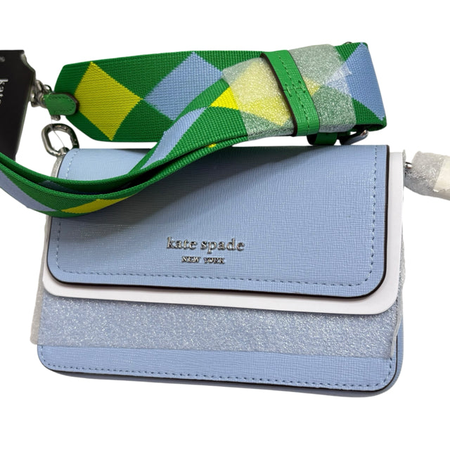 KATE SPADE Blue/Green Cross Body NWT PURSE