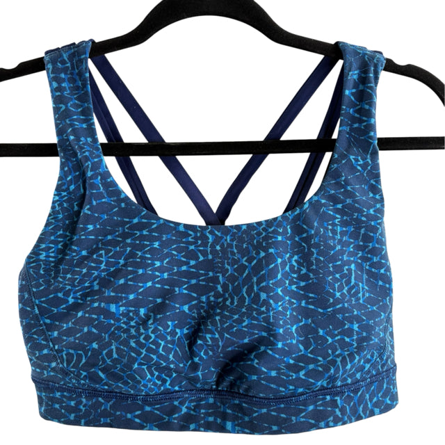 LULULEMON Size 8 Blue/Navy ACTIVE TOP
