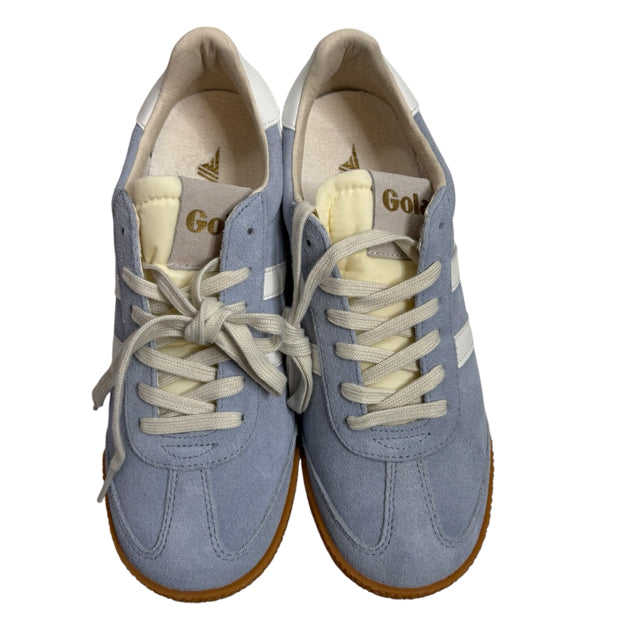 GOLA Size 9 Blue/White Suede/Leather SHOE