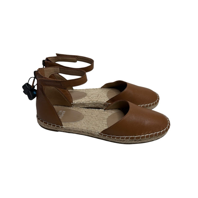 EILEEN FISHER Size 7 Brown Ankle Strap SHOE