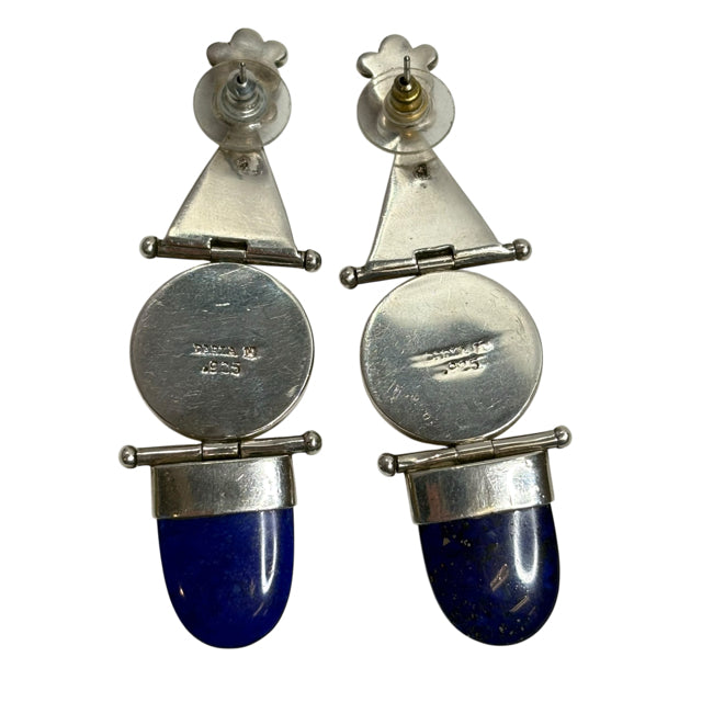 DARLA 925 Sterling Silver Silver 3" EARRINGS