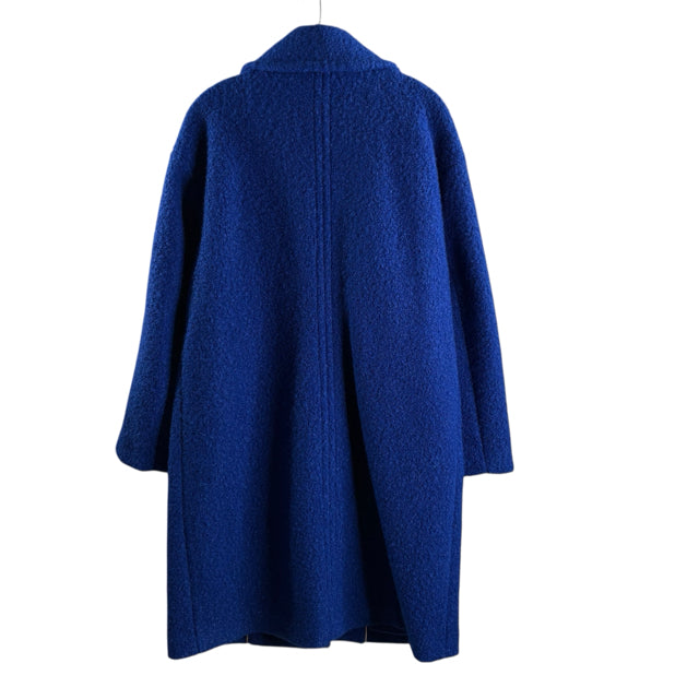 BCBGeneration Size MEDIUM Royal Blue Polyester COAT