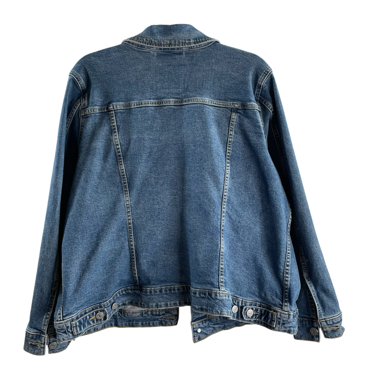 LEVI Size 2X Light Blue Denim JACKET