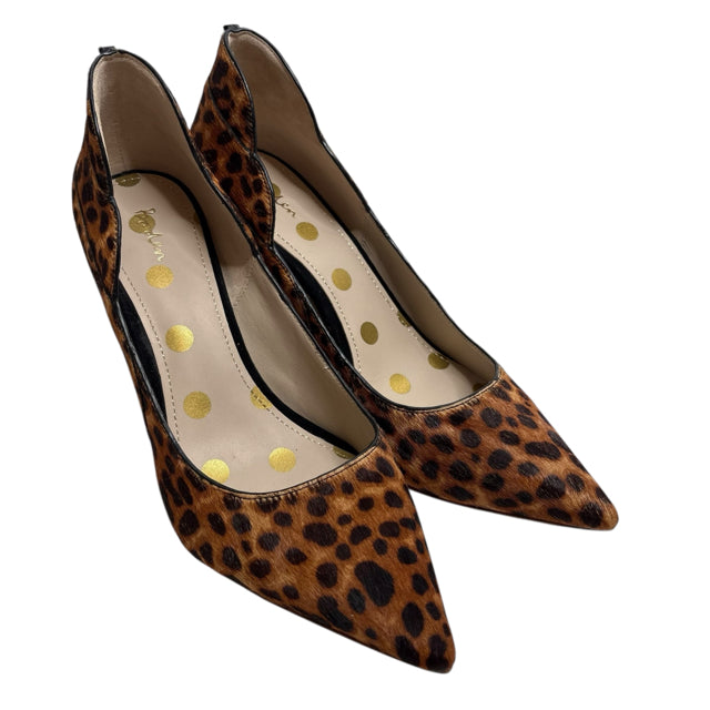 BODEN Size 11 1/2 Brown/Black Pump Hair NEW - BOX SHOE