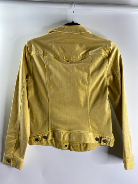 LIVERPOOL Size X-SMALL Yellow Denim JACKET