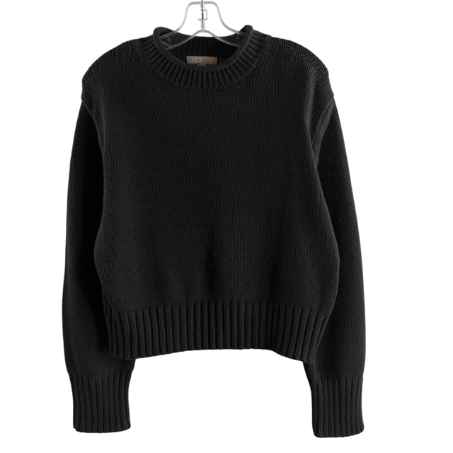 J CREW Size SMALL Black Long Sleeve Roll neck SWEATER