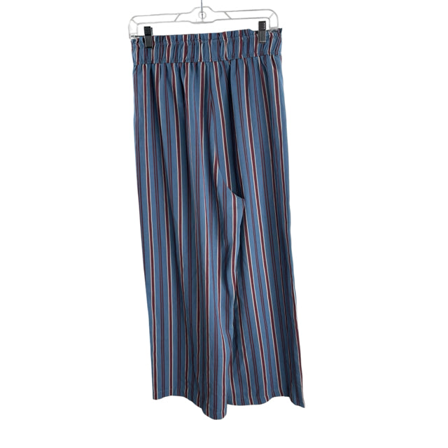 PETAL & PUP Size MED Blue/Red Stripe PANTS