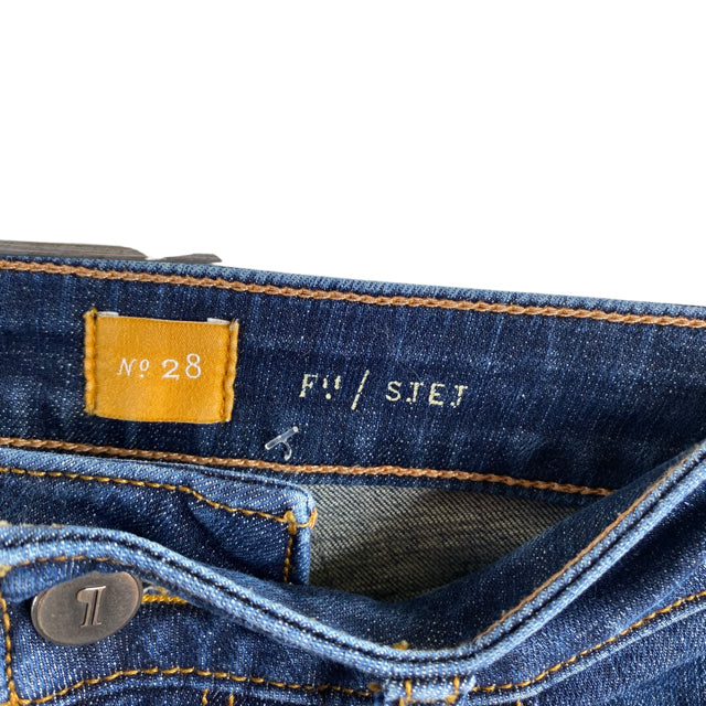PILCRO Size 28 Blue Denim JEANS