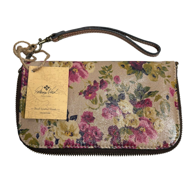 PATRICIA NASH Beige/Multi Leather NWT WALLET
