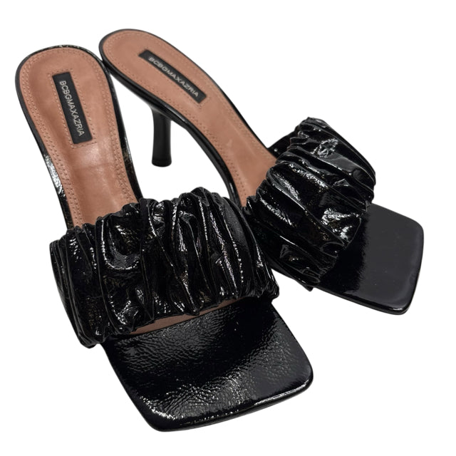 BCBG Size 9 Black Leather NWT SHOE