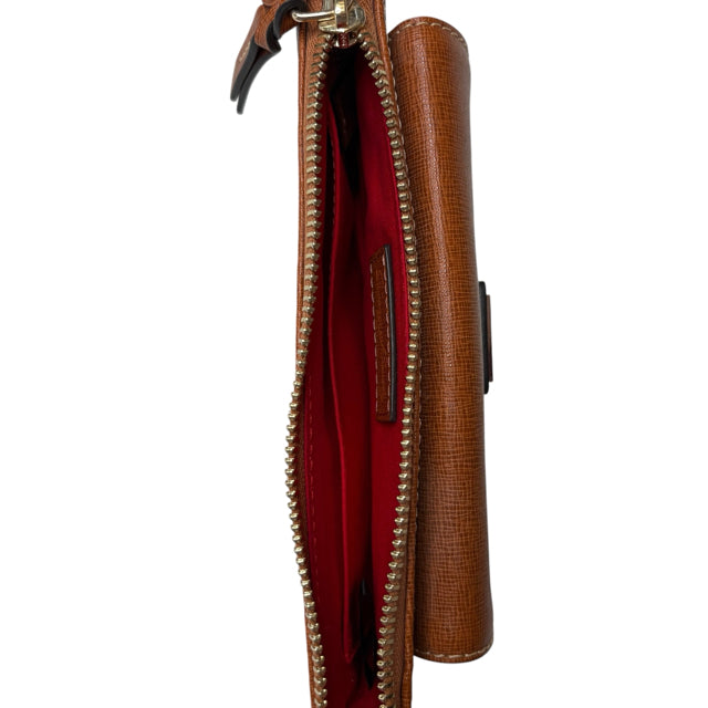 DOONEY & BOURKE Brown Saffiano Leather NWT PURSE