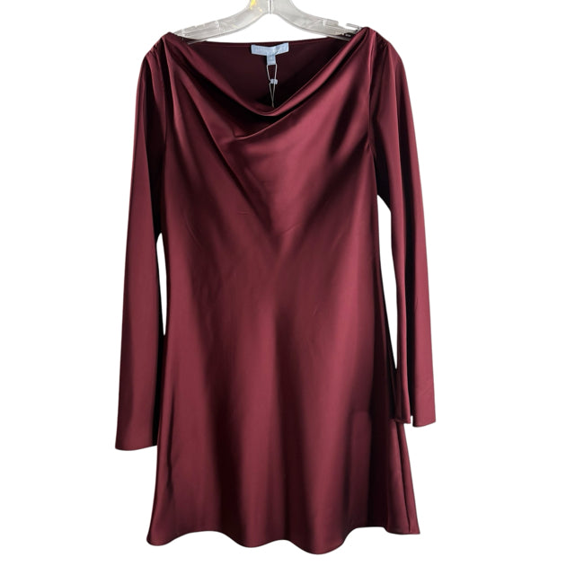 ANTONIO MELANI Size MEDIUM Maroon Long Sleeve Polyester NWT DRESS