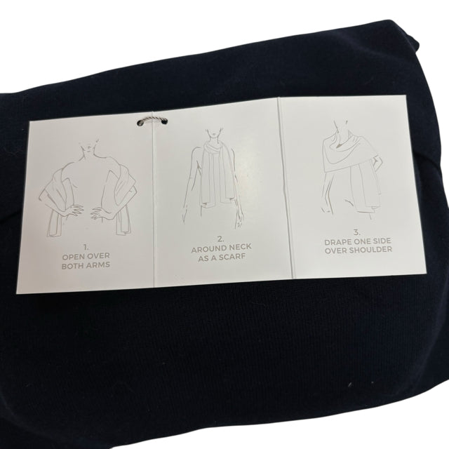 CHICOS Navy Knit NWT WRAP