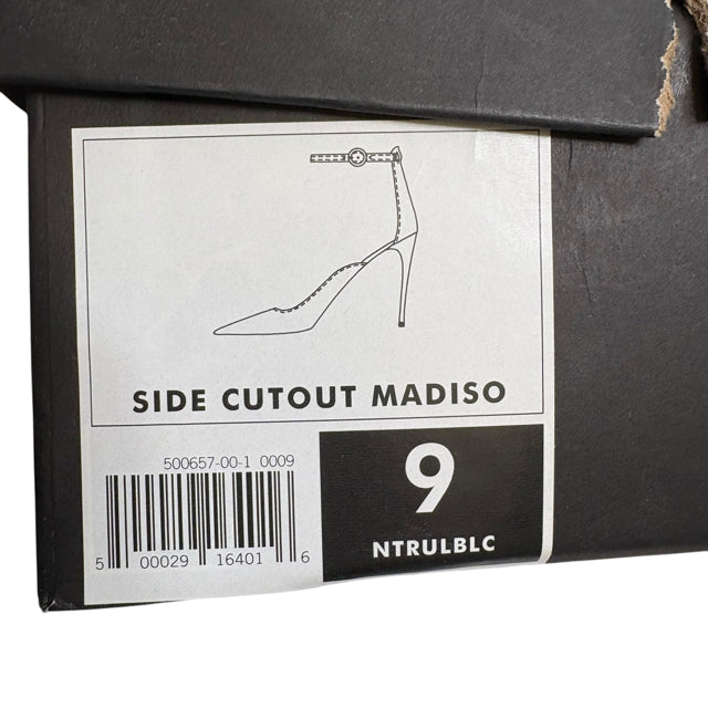 BANANA Size 9 Brown/Tan Ankle Strap Haircalf NWT SHOE