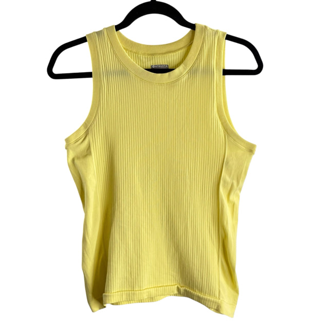ATHLETA Size SMALL Yellow Tank ACTIVE TOP