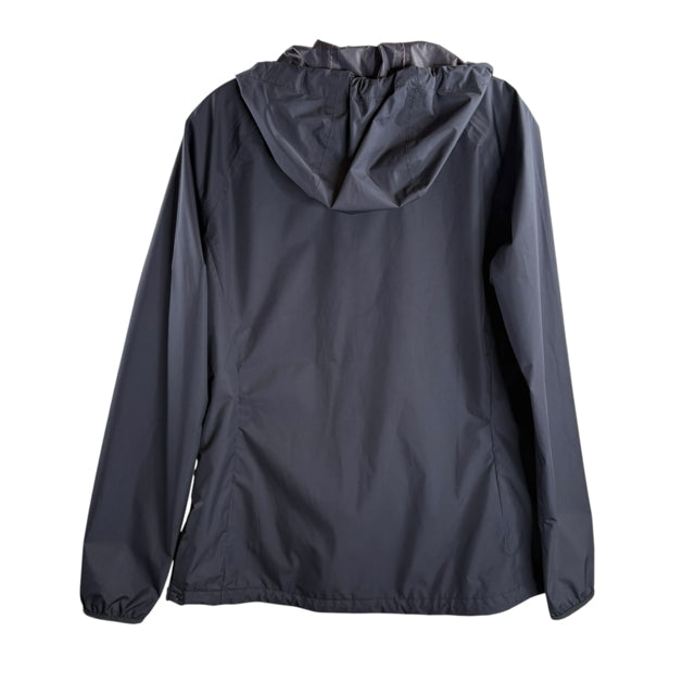 HELLY HANSEN Size LARGE Navy/Red Logo Polyester JACKET