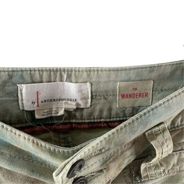 ANTHROPOLOGIE Size 26 Green PANTS