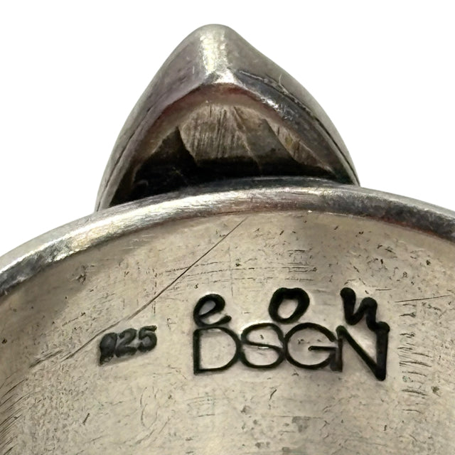 EOU DSGN Sterling Silver Silver 8 RING