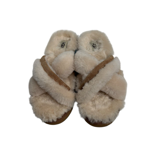 UGG Size 9 Cream/Tan SHOE