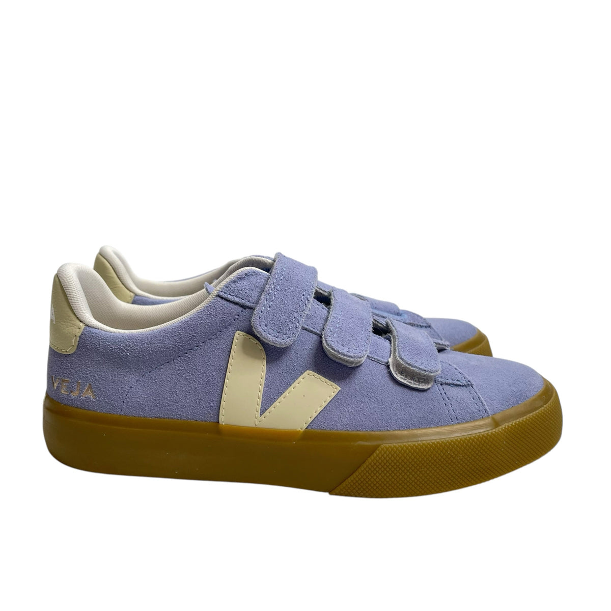 VEJA Size 5 Periwinkle Velcro Suede NWOT SHOE