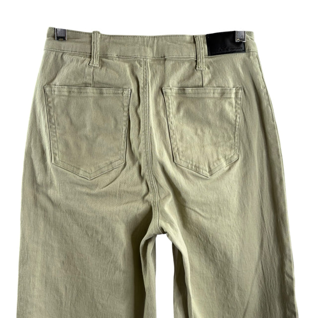 BCBG Size 27 Sage Wide Leg Cotton PANTS
