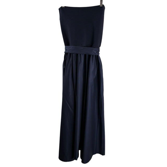 KARINA GRIMALDI Size X-SMALL Navy Sleeveless DRESS