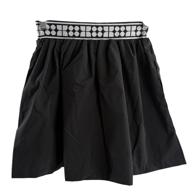 KATE SPADE Size X-SMALL B/W Mini TAFFETA NWT SKIRT