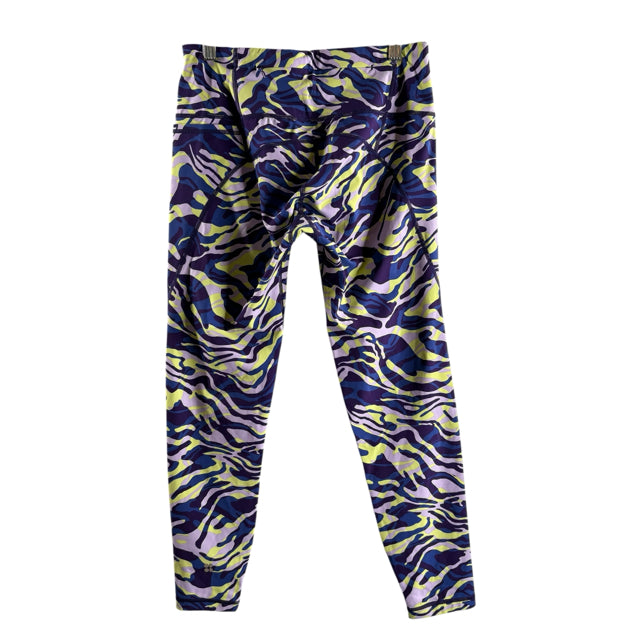 SWEATY BETTY Size SMALL Purple/Gold Leggings PANTS