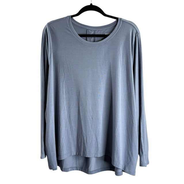 ATHLETA Size X-LARGE Light Blue Long Sleeve NWT TOP
