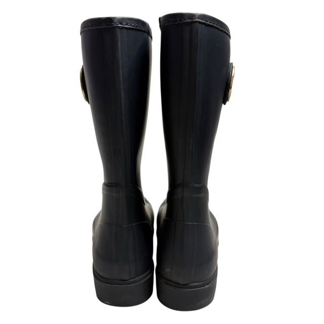 TORY BURCH Size 9 Black Rain Boot BOOT